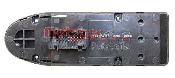 Interruptor, elevalunas METZGER 0916707